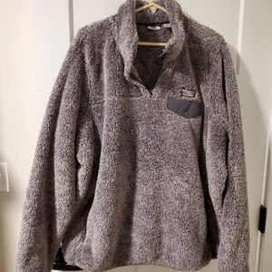 LL Bean High Pile Fleece Jacket